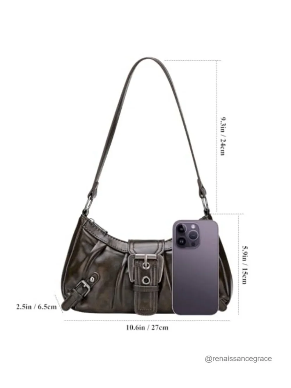 Faux Leather Shoulder Bag Women Hobo Purse Large Tote Top Handle
